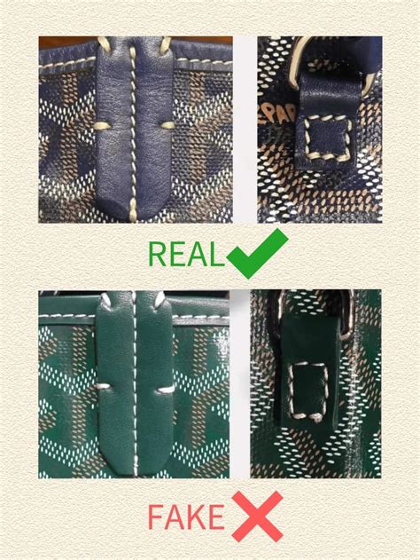 how to know if a goyard bag is fake|authentic goyard card holder.